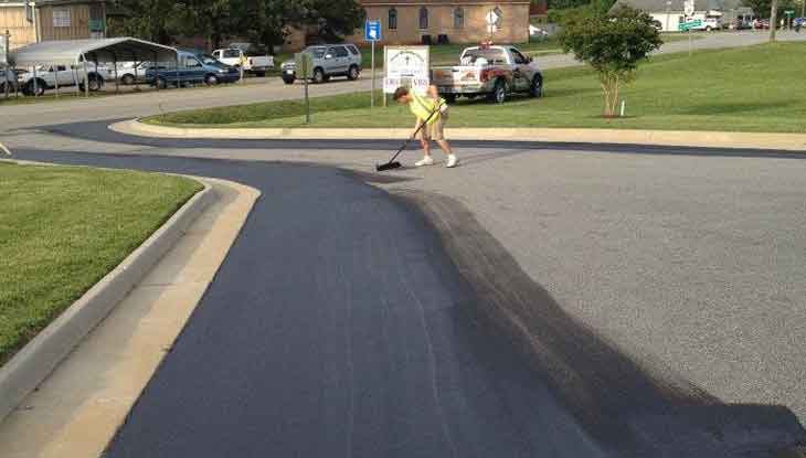 Paving VA - Commercial Loading Zone Project