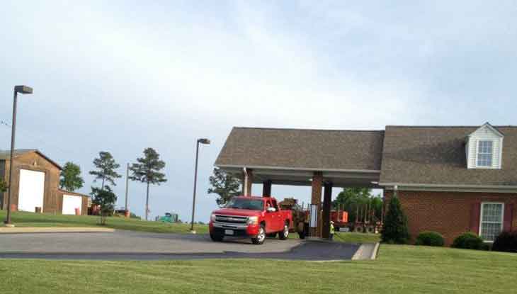 Paving VA - Commercial Loading Zone Project