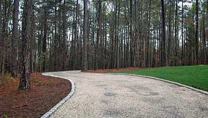 Gravel Entrance Ways