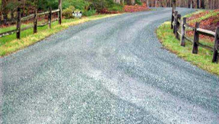 Harrison Paving Tar & Gravel Driveway Project